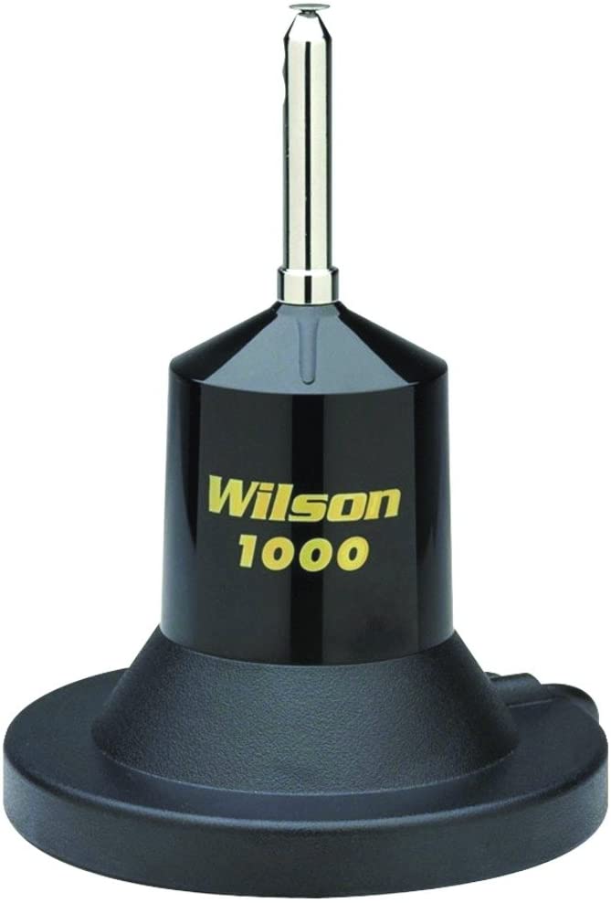 Wilson 1000 Series 3000 Watt Magnetic Mount CB Antenna with 62 1/2 inch Removable Whip