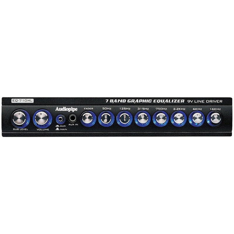 AUDIOPIPE EQ710HL 7 Band Graphic Equalizer