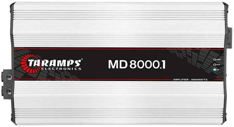 Taramp's MD 8000.1 2 Ohms 8000 Watts Class D Full Range Mono Amplifier