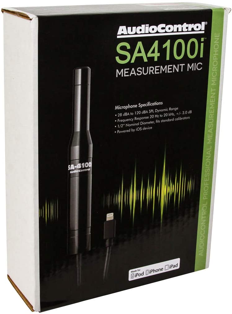 AUDIOCONTROL SA4100i iOs Test and Measurement Microphone