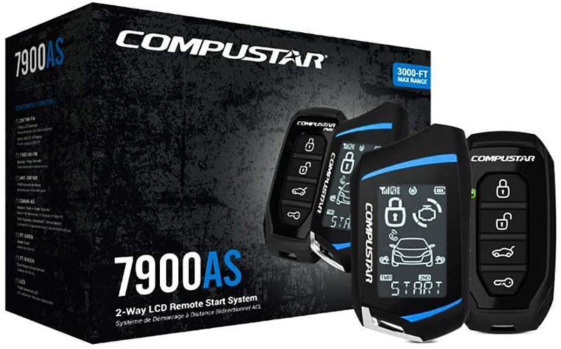 Compustar CS7900-AS All-in-One 2-Way Remote Start and Alarm