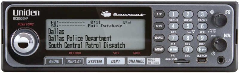 UNIDEN	BCD536HP HomePatrol Series Scanner with Wi-Fi