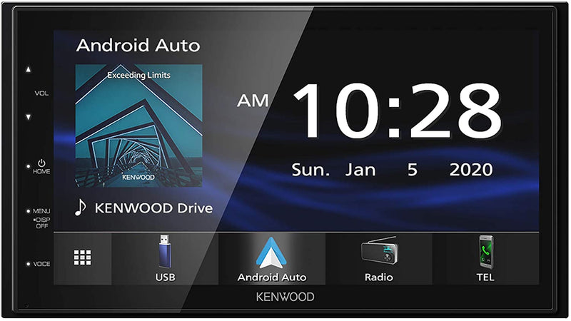 Kenwood DMX47S Double-Din In-Dash 6.8-Inch Multimedia Receiver With Bluetooth