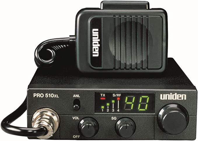 UNIDEN  PRO510XL 40 Channel Compact Mobile CB Radio