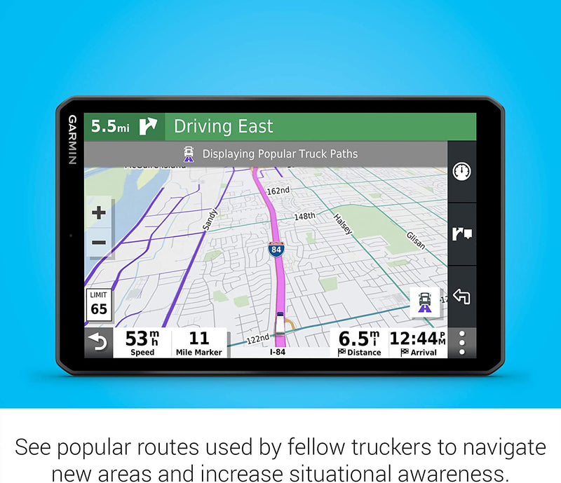 Garmin dezl OTR800, 8-inch GPS Truck Navigator