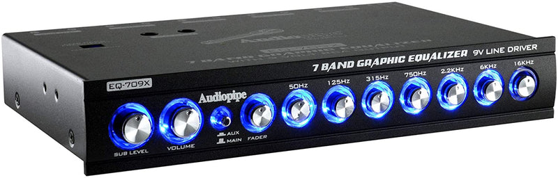 AUDIOPIPE EQ709X  Band Graphic Equalizer