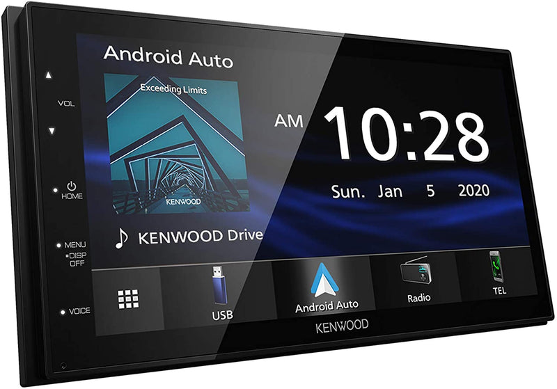 Kenwood DMX47S Double-Din In-Dash 6.8-Inch Multimedia Receiver With Bluetooth