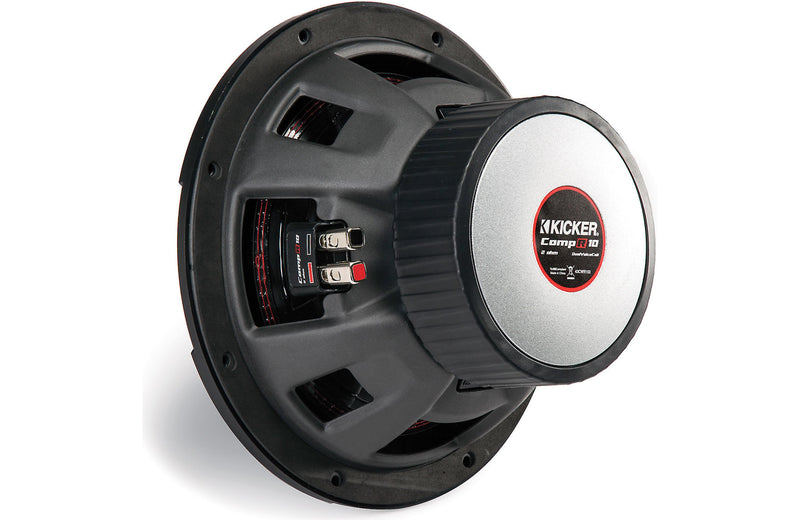 KICKER 43CWR104 CompR Subwoofer - Black